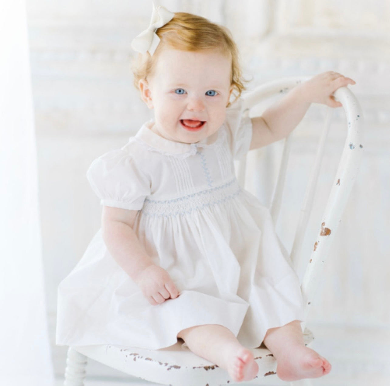 Vintage Smocked Dress